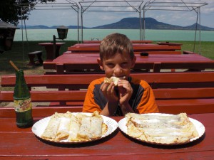 Palatschinken - alles, was Kinder wollen. :)