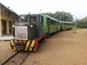 Die Mini-Eisenbahn von Balatonfenyfes